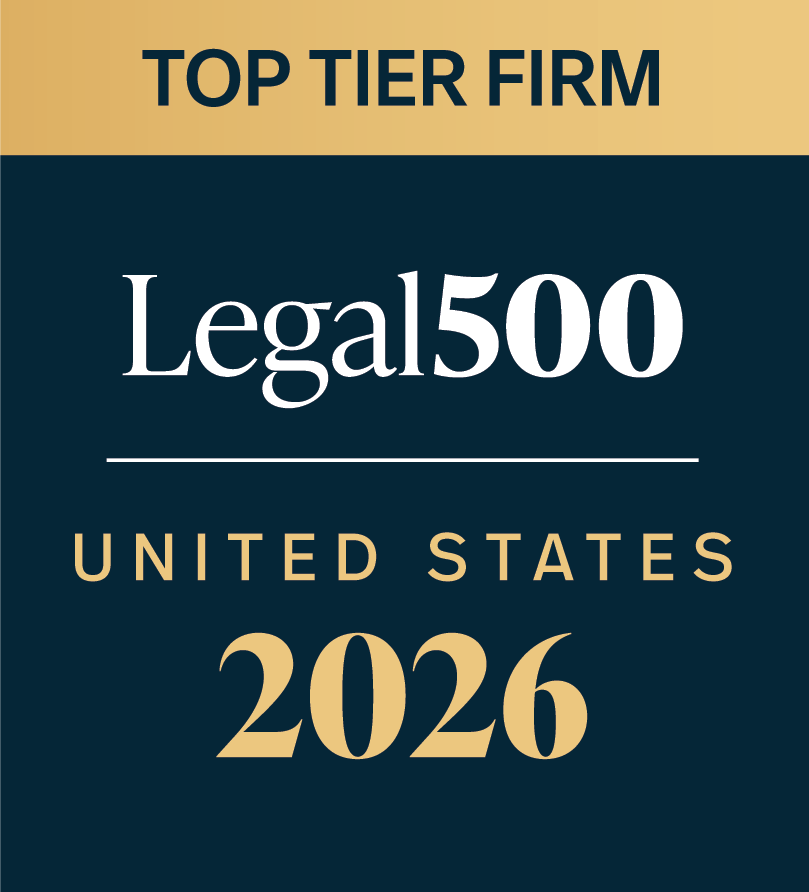 Ranked Top Tier Firm in Legal 500